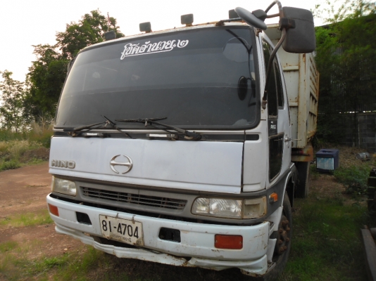ขายรถบรรทุก 10 ล้อ 2 เพลาดั้ม HINO FM 1J 210 แรง