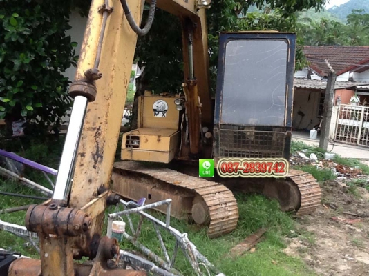 ขาย แบคโฮ CAT E 70 ไม่มีเอกสาร