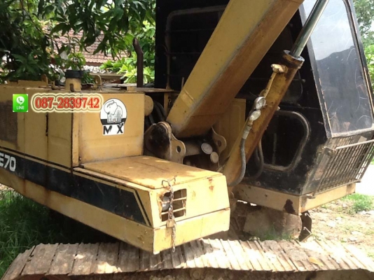 ขาย แบคโฮ CAT E 70 ไม่มีเอกสาร