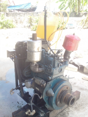 ขายKubota Z600 2สูบ 14แรงม้า ใส่แท่น หม้อน้ำใหม่