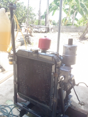 ขายKubota Z600 2สูบ 14แรงม้า ใส่แท่น หม้อน้ำใหม่