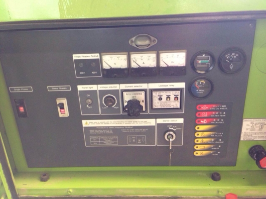 เครื่องปั่นไฟ Airman SDG60S (60kva) นำเข้าเองจากญี่ปุ่น พร้อมตรวจสภาพค่ะ
