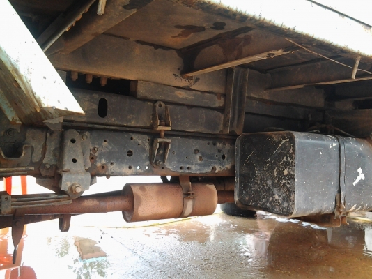 ISUZU NPR66LX5S ดั้มสามมิตร 120ฝาขาว ทะเบียนเต็ม