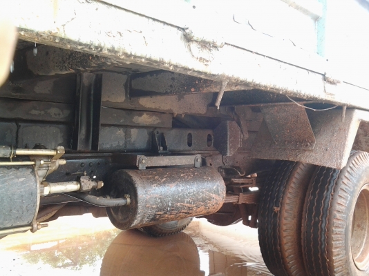 ISUZU NPR66LX5S ดั้มสามมิตร 120ฝาขาว ทะเบียนเต็ม