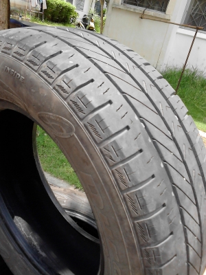 205/65R15 GOODYEAR DURAPLUS ปียังใหม่ ดอกหนาใช้ได้ มี ชุด 4 เส้น TEL.081-427-3941 205/65R15 GOODYEAR DURAPLUS ปียังใหม่ ดอกหนาใช้ได้ มี ชุด 4 เส้น TEL.081-427-3941