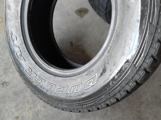 BRIDGE STONE DUELER A/T 689 มี 4 เส้น ปี2011  TEL.081-427-3941