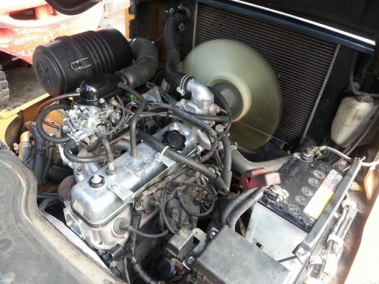 ฟอล์คลิฟต์ 2.5 ตัน  TOYOTA 7FG25  รถนอก เก่าญี่ปุ่น