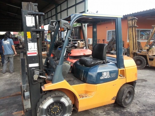 ฟอล์คลิฟต์ 2.5 ตัน  TOYOTA 7FG25  รถนอก เก่าญี่ปุ่น