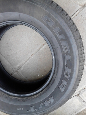 BRIDGE STONE DUELER H/T 689   มี 1 เส้น  TEL.081-427-3941