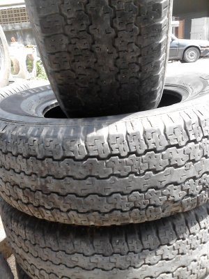 BRIDGE STONE DUELER H/T 689  มีชุด 4 เส้น ปี2010  TEL.081-427-3941