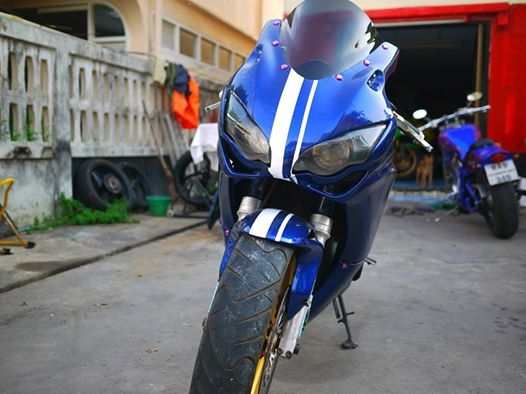 ขาย Cbr400 พร้อมทะเบียนแท้ แฟริ่ง CBR1000 2008 พร้อมครอบถัง