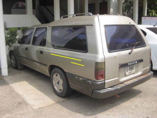 TOYOTA HILUX MIGHTY-X 2.5 STATIONWAGON โฉม wagon Vaon TOYOTA HILUX MIGHTY-X 2.5 STATIONWAGON โฉม wagon Vaon