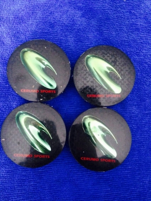 ล้อแท้ RAY CERUMO SPORT 18" หน้า 8+33 หลัง 9+39 เดิมๆ ไม่เคยซ่อม ฝาครบ ชุดละ 28,000 บาท