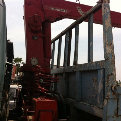 ขาย 10 ล้อ ร็อคกี้ 175 เพลาเดียว ติดเครน 3 ตัน 3 ปลอก 2 ชัก เครนTADANO ยาว 7 เมตร