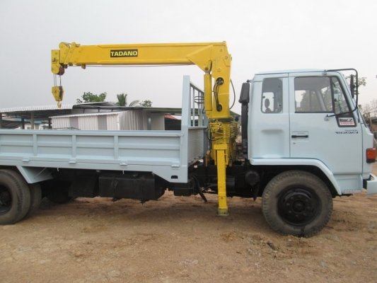 ขาย ISUZU  6 ล้อ FTR 160 แรง ติดเครน 4 ปอก TADANO