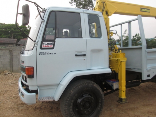 ขาย ISUZU  6 ล้อ FTR 160 แรง ติดเครน 4 ปอก TADANO