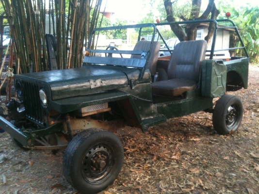 Jeep 4x4 เครื่องโตโยต้า 12R ขับได้ No-Book