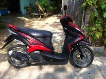 ขายรถมอไซต์ MIO 125i หัวฉีดสภาพใหม่ๆ วิ่งยังไม่ถึง 10,000กิโล รถปี56 ขาย27,000.-