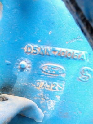 FORD 6600 T5 D5NN เสื้อเรียบ ไอดีกลมปั้มเหลี่ยม อุปกรณ์ 2ชิ้น หาง6CMT กะใบดัน