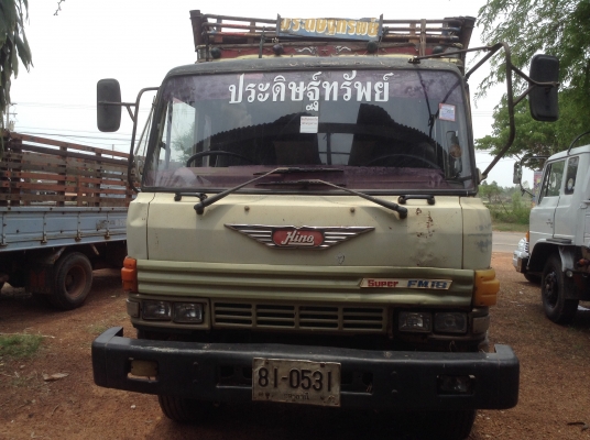 ขาย 10 ล้อ 2 เพลา FM187 รถห้างมือเดียว คัสซีสวยเดิมตลอดเส้น เครื่อง HO7C 180 HP สโลว์เดิม เบรคลมดัน พาวเวอร์ ภายในเก๋งสวย ทะเบียนพร้อมโอน