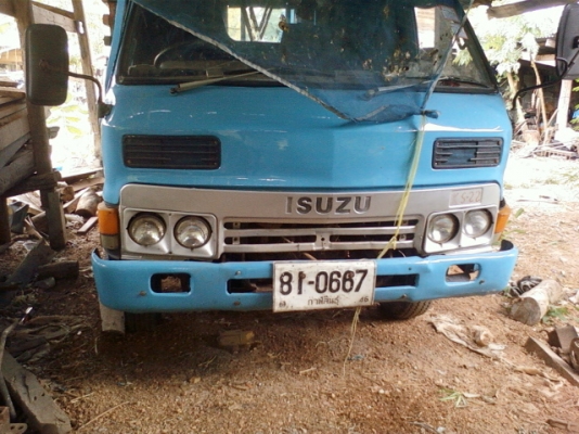 รถบรรทุก 6 ล้อ   กระบะบรรทุก  ISUZU KS22 เครื่องยนต์ 4BD1   ทะเบียนพร้อมโอน ภาษีไม่ขาด เครื่องยนต์แน่นมากๆ เจ้าของขายเองครับ