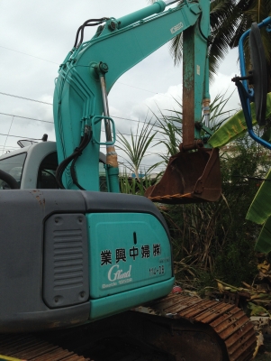 ขายด่วน KOBELCO sk135 YY00  นำเข้าจากญี่ปุ่น เดินทางมาถึงไทยแล้ว  สภาพสวยมาก