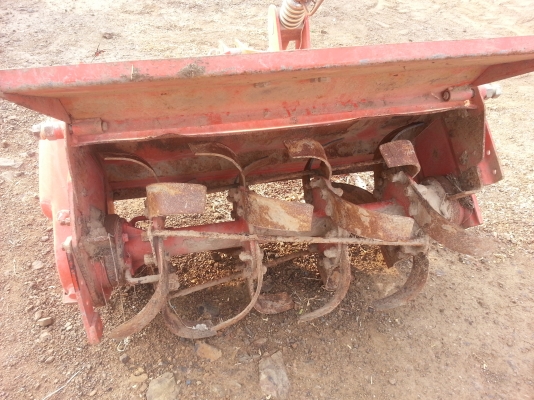 โรตารี่จอบหมุน ตราช้างRX85B งามเดิมๆ..สภาพใหม่ลูกค้าซื้อใหม่มา 39000 บาท