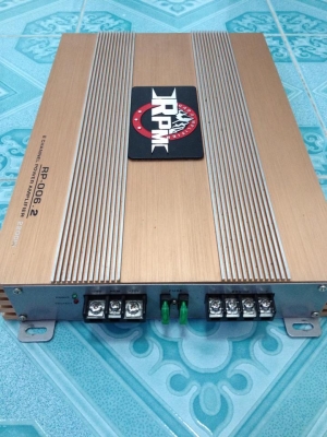 ขายแอมป์AB 2CH มือสองสภาพกริ้ฟ เดิมๆไม่เคยซ่อม แรงๆขับซับได้ ขาย1850บาท