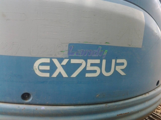 HITACHI EX75UR นำเข้า ใช้งานน้อย สภาพดีมาก