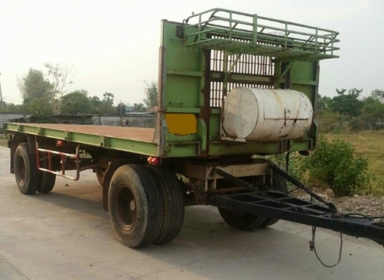 ขาย รถบรรทุก HINO MAGA 500 พ่วงพื้นเรียบ