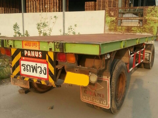 ขาย รถบรรทุก HINO MAGA 500 พ่วงพื้นเรียบ