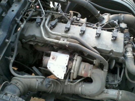 ขาย รถบรรทุก HINO MAGA 500 พ่วงพื้นเรียบ