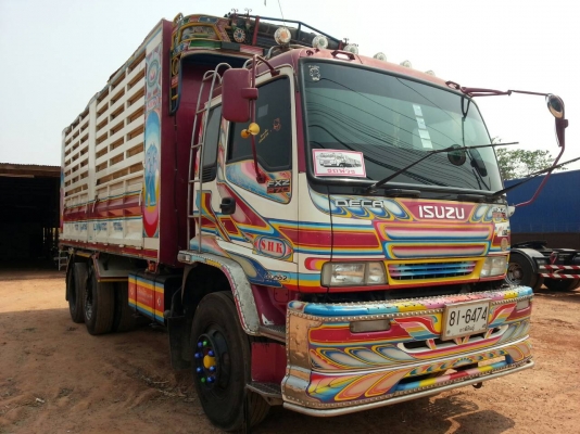 ขายพ่วงISUZU DECA 270 ดั้มแม่-ลูก ปี50 เครื่องดี แชสซีสวย เอกสารพร้อมโอน