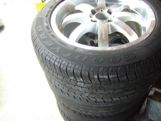 แม๊กซ์ขอบ 16 4รู 100 พร้อมยาง 205/55/16