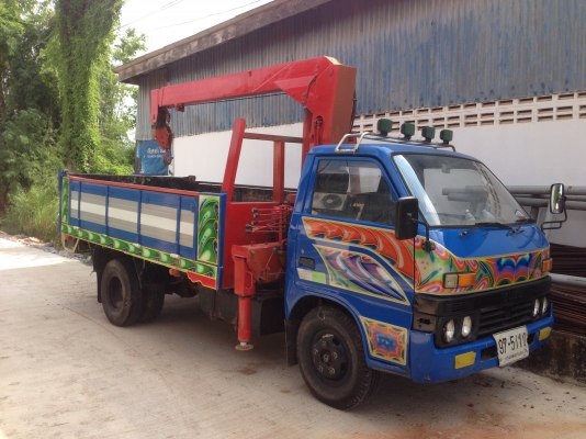 ขายรถหกล้อดั้มพ์ ISUZU 100 แรง พร้อมเครน 2 ตัน 087-9989-442 ราคา 290,000 บาท