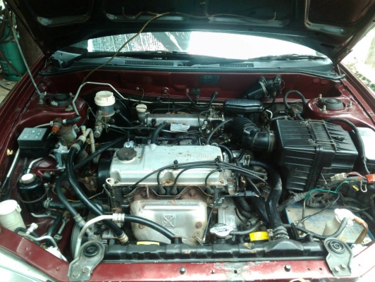 1997 MITSUBISHI, LANCER 1.5 GLXi โฉม ท้ายเบนซ์ 96-01  สีแดง เกียร์ธรรมดา ทะเบียน กท6364 กรุงเทพฯขายท้ายเบนซ์ สภาพเครื่องเกียร์ดีช่วงล่างดี สีบางๆ แอร์เย็นขี่ดี สภาพนี้เอาไปใช้งานได้เลย ขี่มันเอาไปแต่งเป็นอีโว ขายตัดถูกๆ m บ้านนา