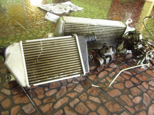 อินเตอร์หน้าทรงEVO,อินเตอร์เดิมtritonพร้อมท่อ,ปั้มเดิมเครื่อง4m40 11มิล,ยอยแปดทิศ