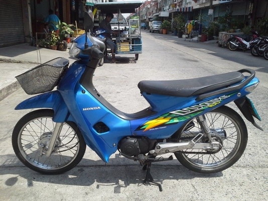 wave 110 ปี 44 สีน้ำเงินรถสวย เครื่องเดิม เงียบกริบ ชุดสีสด เอกสารครบ