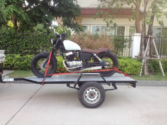 ขาย เทเลอร์ บรรทุกมอไชค์ พื้นมิเนียม ราคาถูก