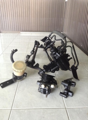 พวงมาลัยเพาเวอร์แท้ติดรถอีซูซูมังกรTFR ทั้งชุด ราคาไม่แฟง