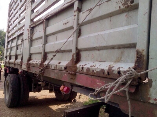 ขาย หางพ่วง 2 เพลา ( ไม่ดั้ม )  ( มีขาย 2 หาง )  สนใจติดต่อ 081 - 6079515