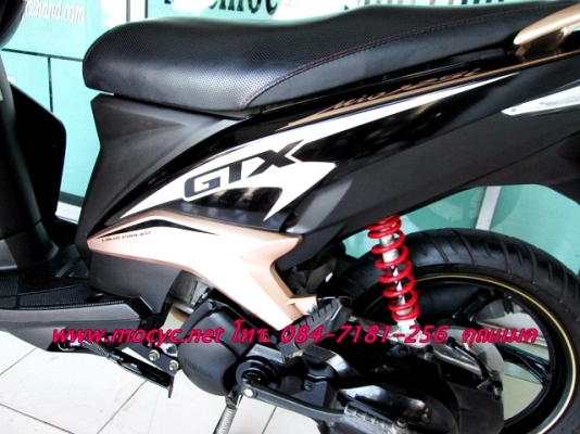 MIO 125 i GTX ตัวท็อปล้อแม็กช์ รถเดือน ม.ค.ปี 56 ไมล์ 5015 โล สีดำนํ้าตาล ของแถม 4 รายการ 28900