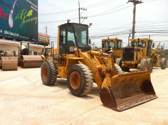 ขายรถตักล้อยาง มาใหม่ พึ่งมาถึง WA180-1L ยี่ห้อ KOMATSU รถเก่านอก ไม่เคยใช้งานในไทย