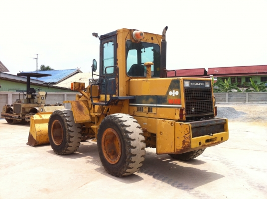 ขายรถตักล้อยาง มาใหม่ พึ่งมาถึง WA180-1L ยี่ห้อ KOMATSU รถเก่านอก ไม่เคยใช้งานในไทย
