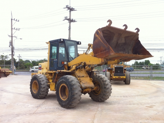 ขายรถตักล้อยาง มาใหม่ พึ่งมาถึง WA180-1 ยี่ห้อ KOMATSU รถเก่านอก ไม่เคยใช้งานในไทย