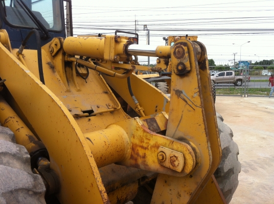 ขายรถตักล้อยาง มาใหม่ พึ่งมาถึง WA180-1 ยี่ห้อ KOMATSU รถเก่านอก ไม่เคยใช้งานในไทย