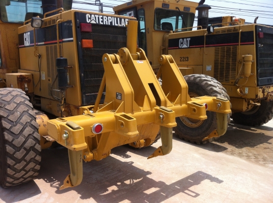 ขายรถเกรด Caterpillar 140H มี Ripper S/N: 2ZK051xx สภาพสวย นำเข้าจาก USA ไม่เคยใช้งานในไทย