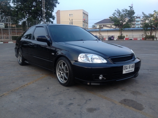 Civic Coupe Racing Si ปี2000 สีดำ Civic Coupe Racing Si ปี2000 สีดำ