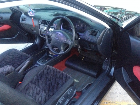 Civic Coupe Racing Si ปี2000 สีดำ Civic Coupe Racing Si ปี2000 สีดำ