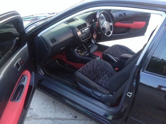 Civic Coupe Racing Si ปี2000 สีดำ Civic Coupe Racing Si ปี2000 สีดำ